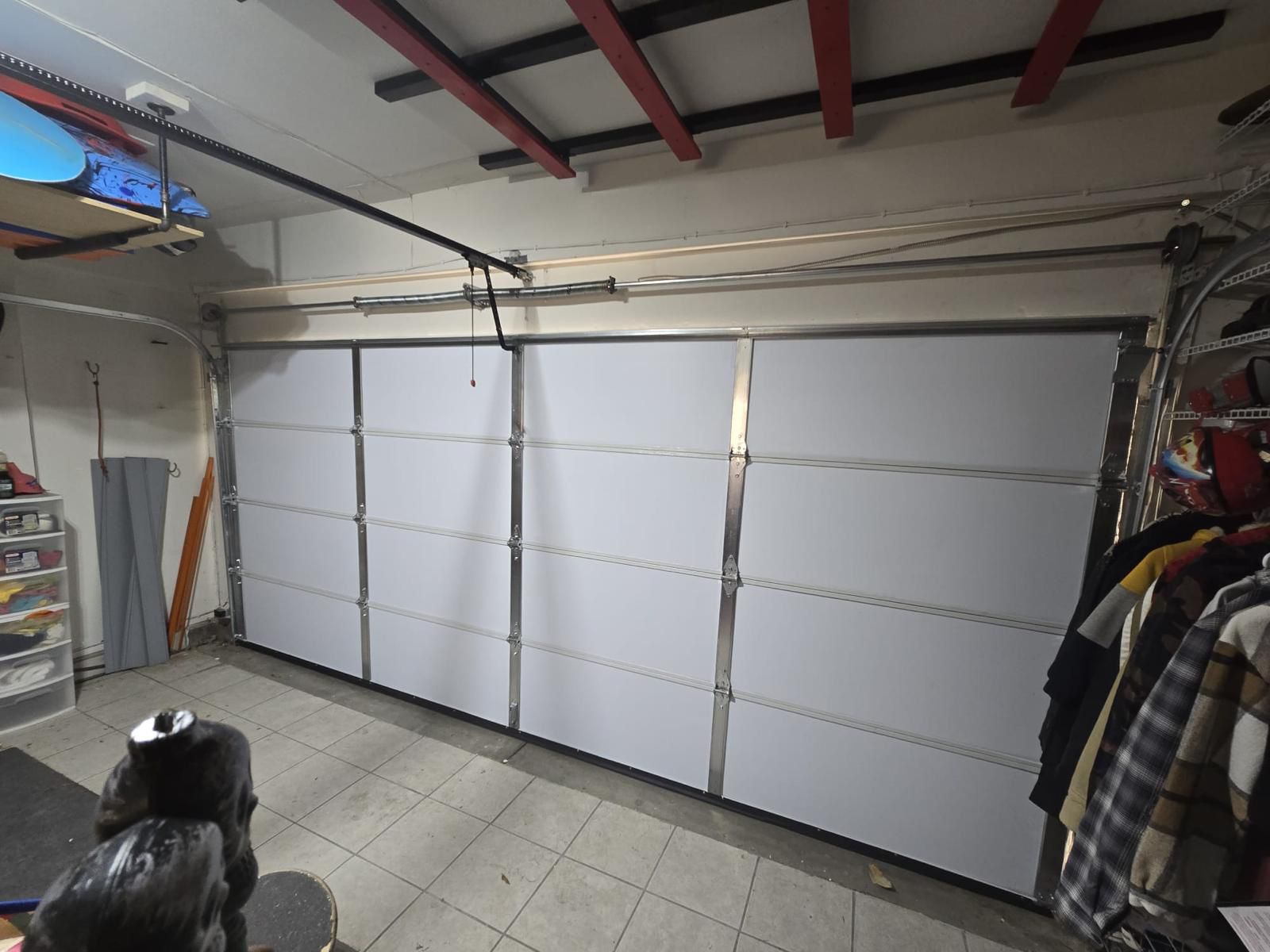 Garage door upgrade for modern home