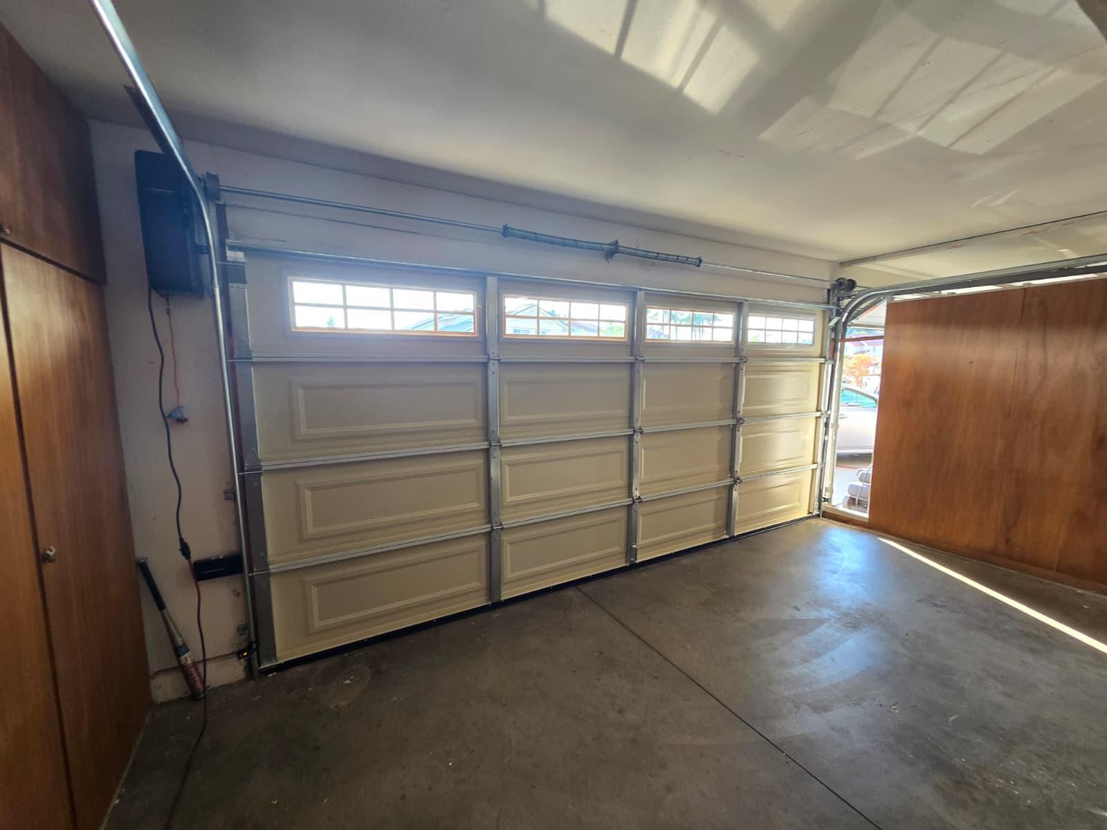 Modern garage door design